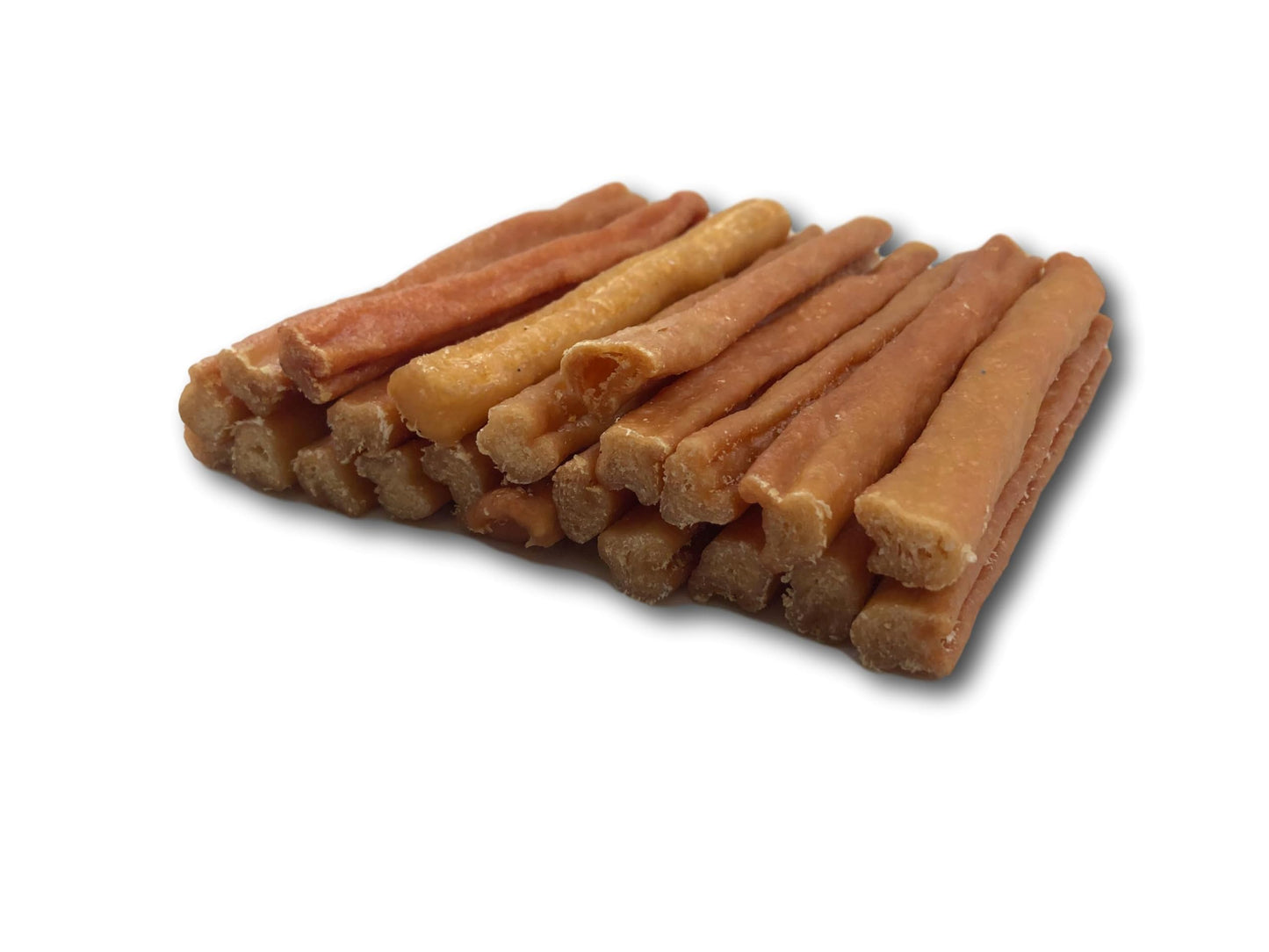 Top Dog Chews Turkey Tendon Round -Soft -Made in The USA - Large 1LB/ 16oz/ 453g (6", Roasted)
