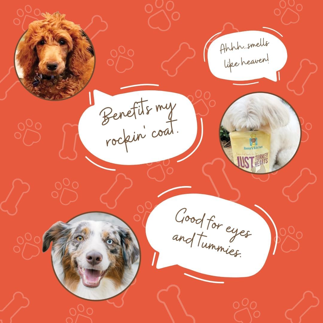 Remy’s Kitchen Lamb Meat Medley Freeze Dried Dog Treats USA Sourced and Small Batch Made - Human-Grade, All Natural Dog Treats Without Artificial Preservatives, Grain Free - 3 oz