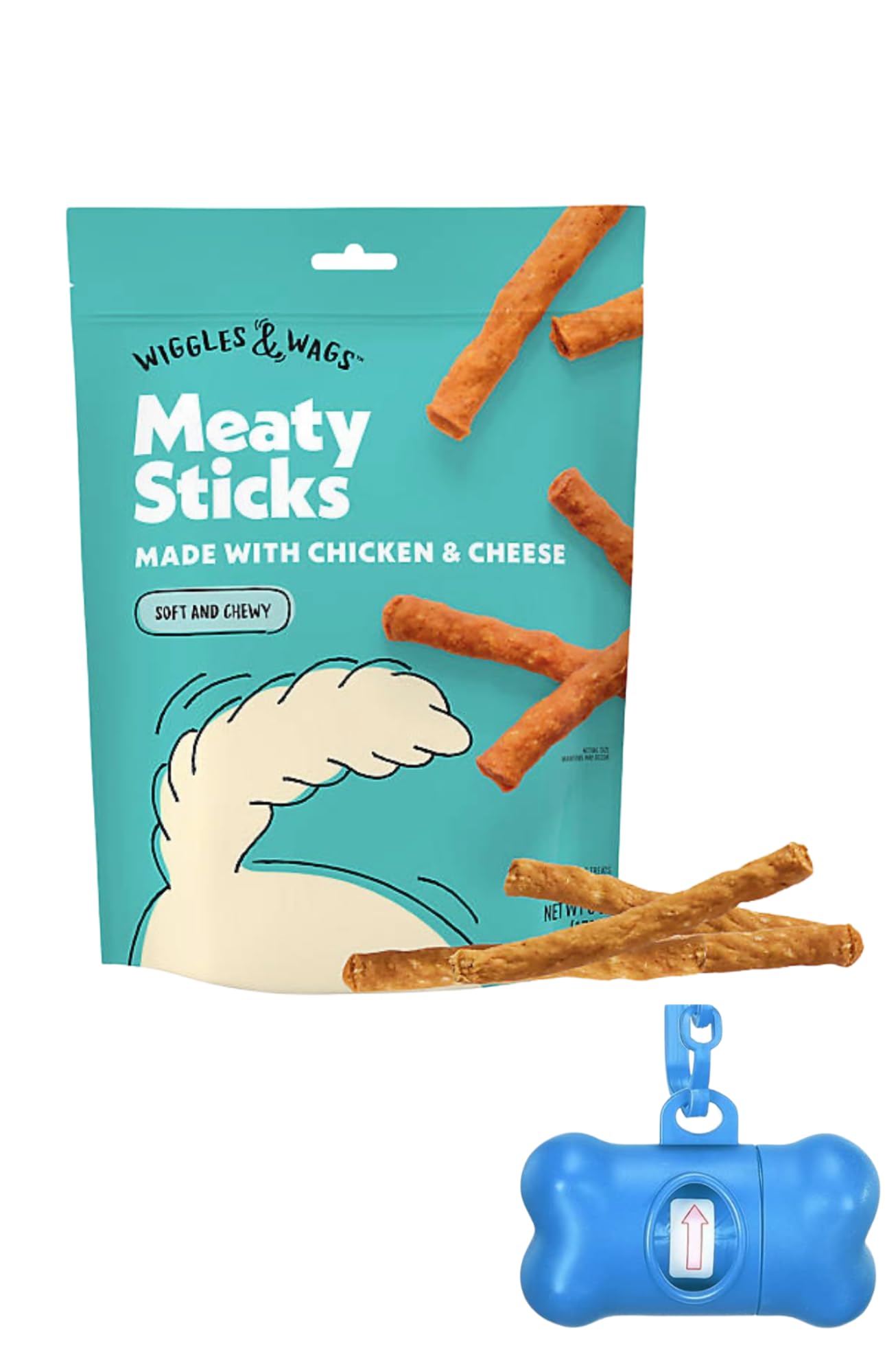 Covetrus Nutrisential Lean Treats for Large Dogs - Soft Dog Treats for Large Dogs - Nutritional Low Fat Bite Size - Chicken Flavor - 10oz