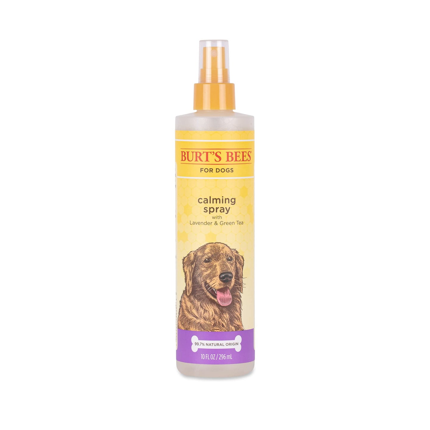 BURT'S BEES FOR PETS Calming Spray with Lavender and Green Tea, Naturally Derived Dog Spray for All Dogs to Calm and Soothe, 10 Fl Oz Dog Spray - Made in The USA