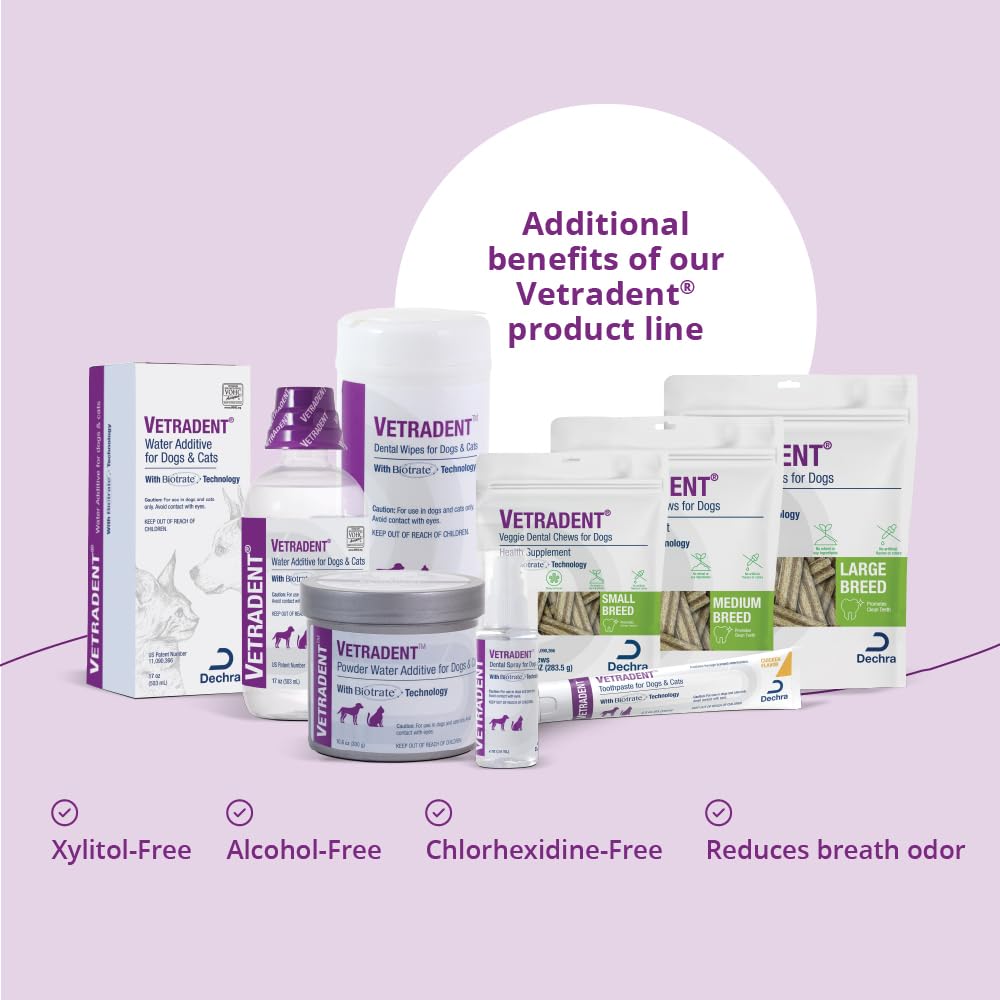 VETRADENT® Veggie Dental Chews for Large Dogs