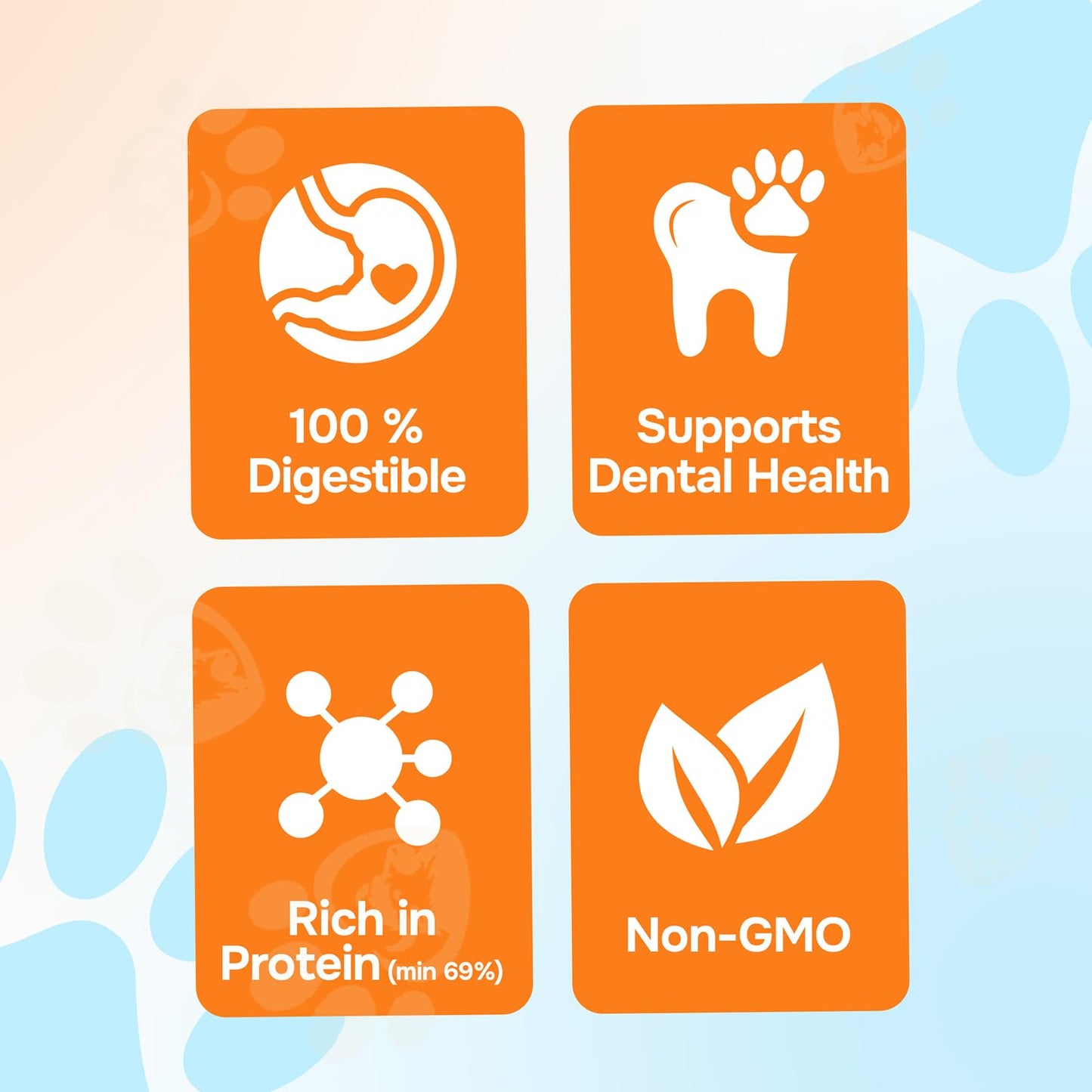 Yak & Paws Natural Yak Cheese for Small Dogs – Healthy, Long-Lasting Chews for Light Chewers - Small (2.1-2.4 oz) 3 Chews/Pack