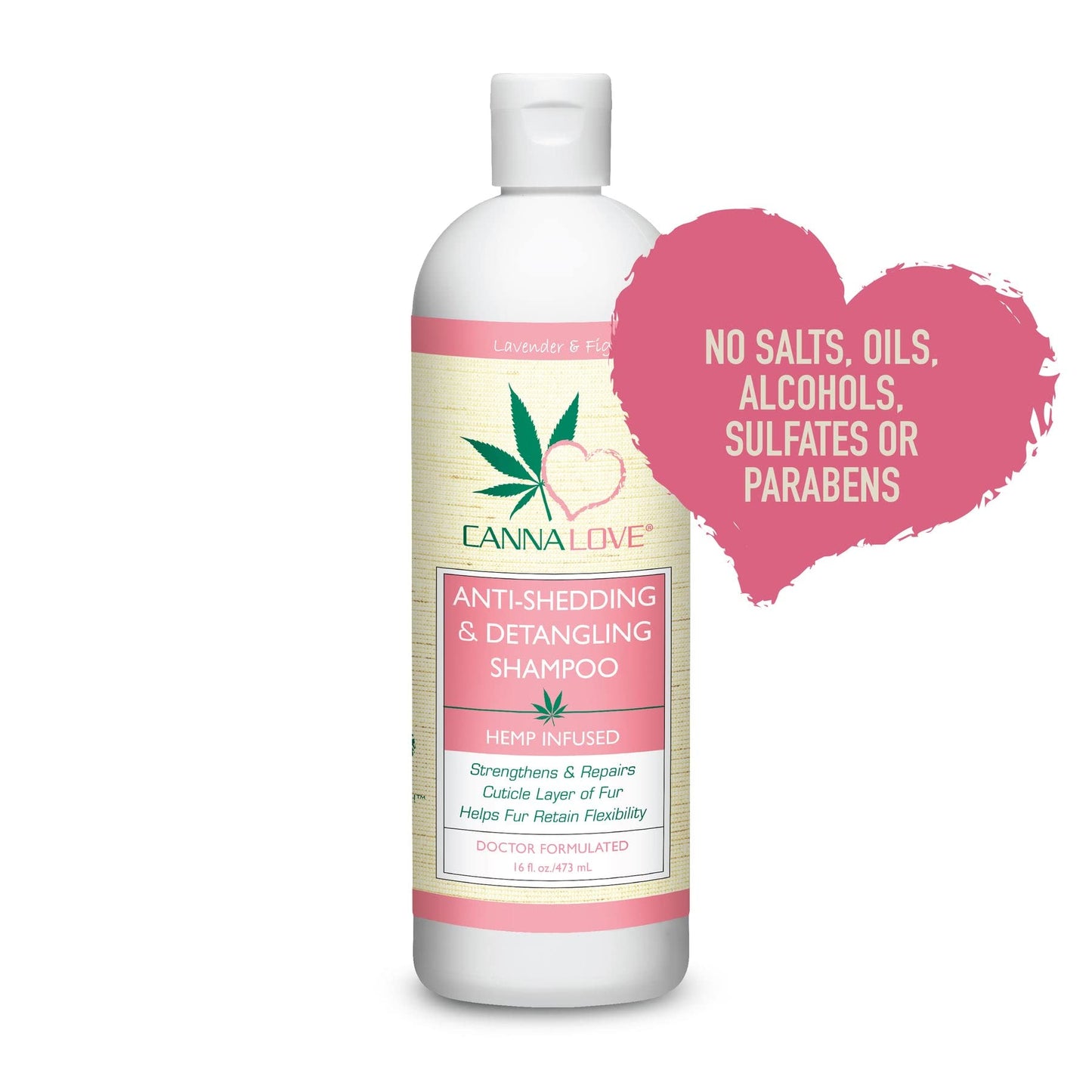 PetFX CannaLove Anti-Shedding/Detangling Shampoo