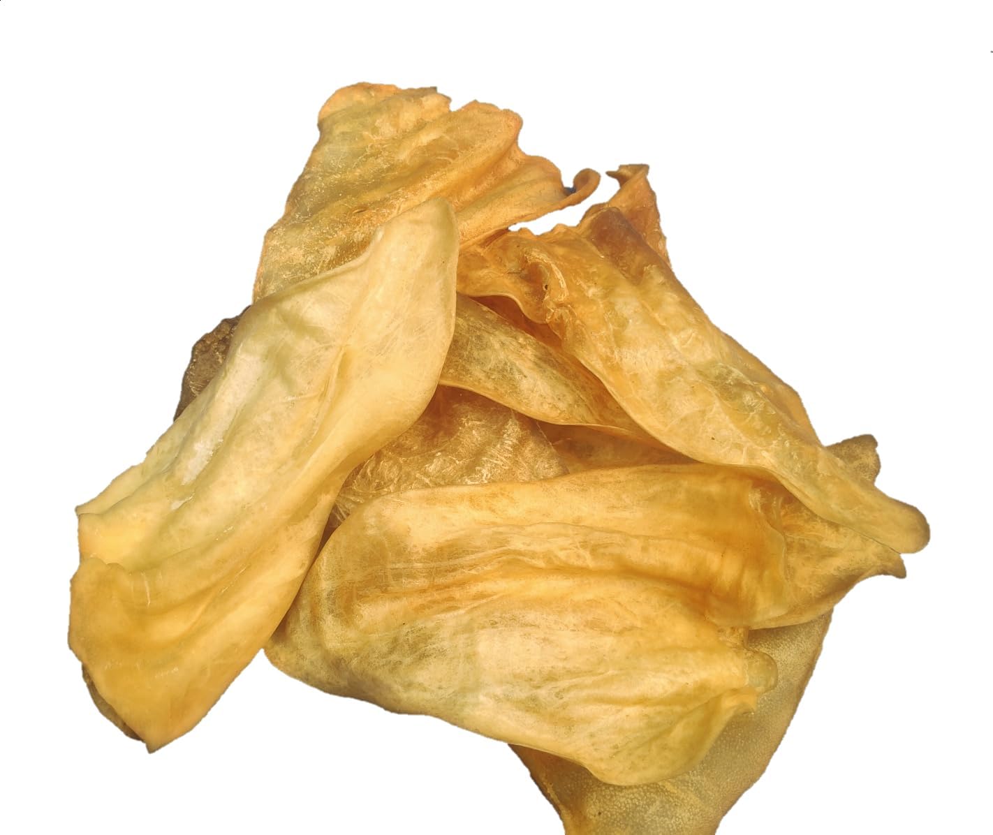 Dogscape chew Pure Natural Grass Fed Water Buffalo Ear - 12 Piece Value Pack Tough Dog Chew and Treat for Aggressive Chewers and Puppies