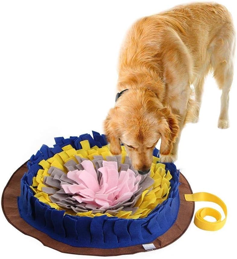 IFOYO Snuffle Mat for Small Dogs, Non Slip Dog Training Pad and Feeding Mat, Scented Activity Blanket for Foraging Skills, Anxiety Relief