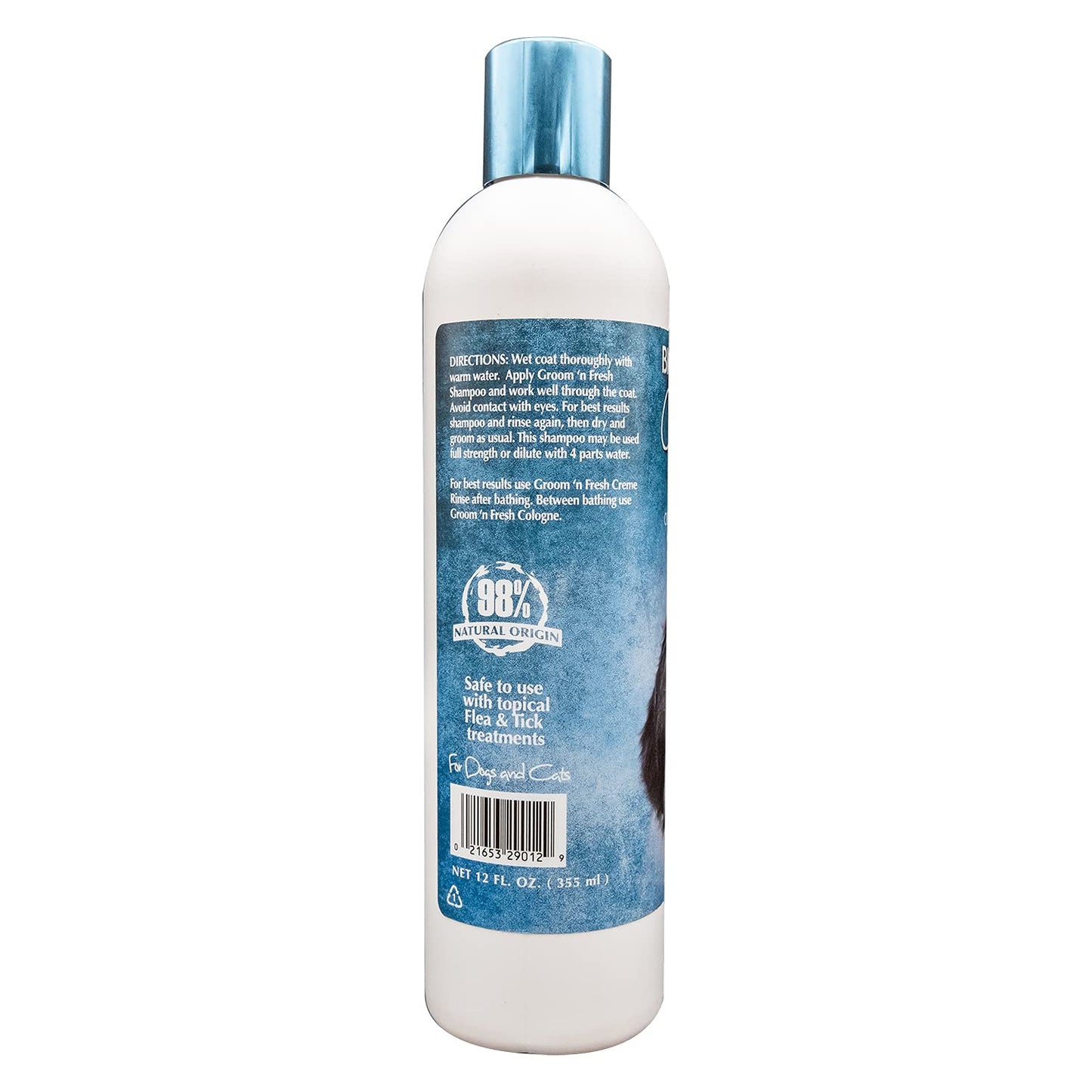 Bio-Groom Groom'n Fresh Dog Shampoo – Odor Eliminating, Dog Bathing Supplies, Puppy Wash, Cat & Dog Grooming Supplies, Cruelty-Free, Made in USA, Dog Products – 12 fl oz 1-Pack