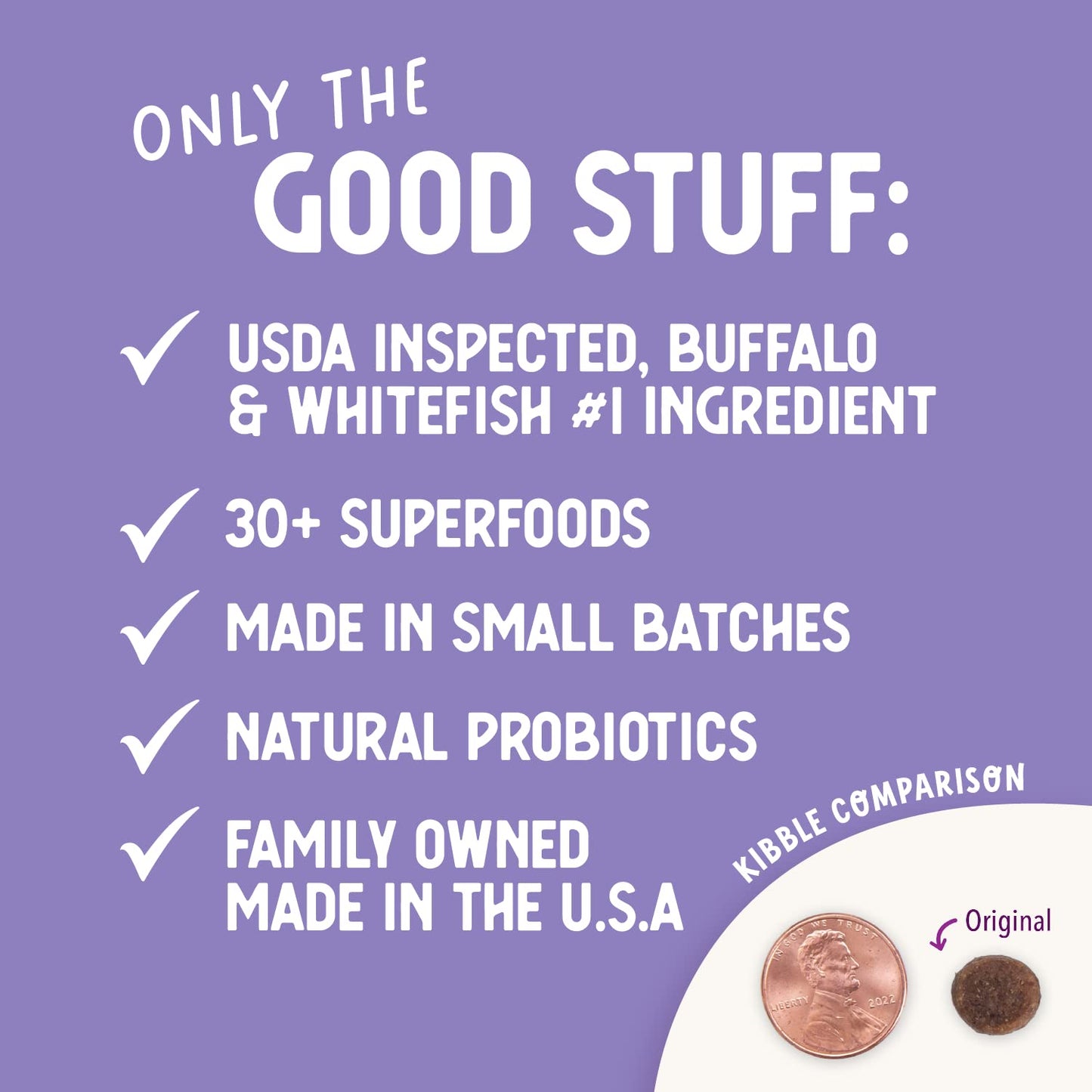 Health Extension Grain Free Buffalo & Whitefish Dry Dog Food (4 lb / 1.81 kg) - Whole Foods Ingredients Formula with Omega 3 & Antioxidants for All Life Stages Dogs