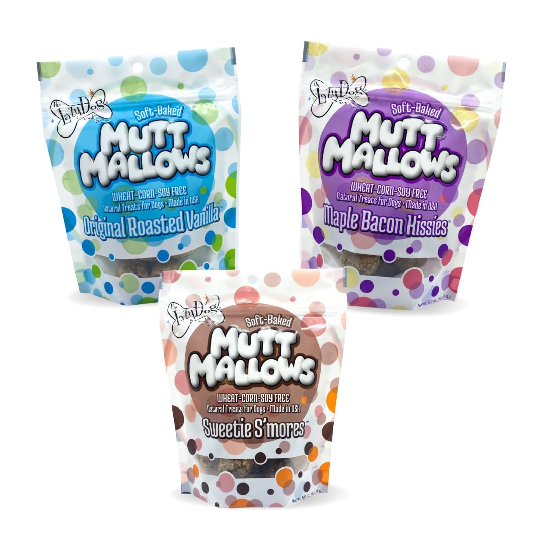 Tibetan Crunchy Cheese Puffs - Yak Dog Chew Puffs - All Natural - Healthy Reward and Training Treats for Dogs, (3.5oz Bag)