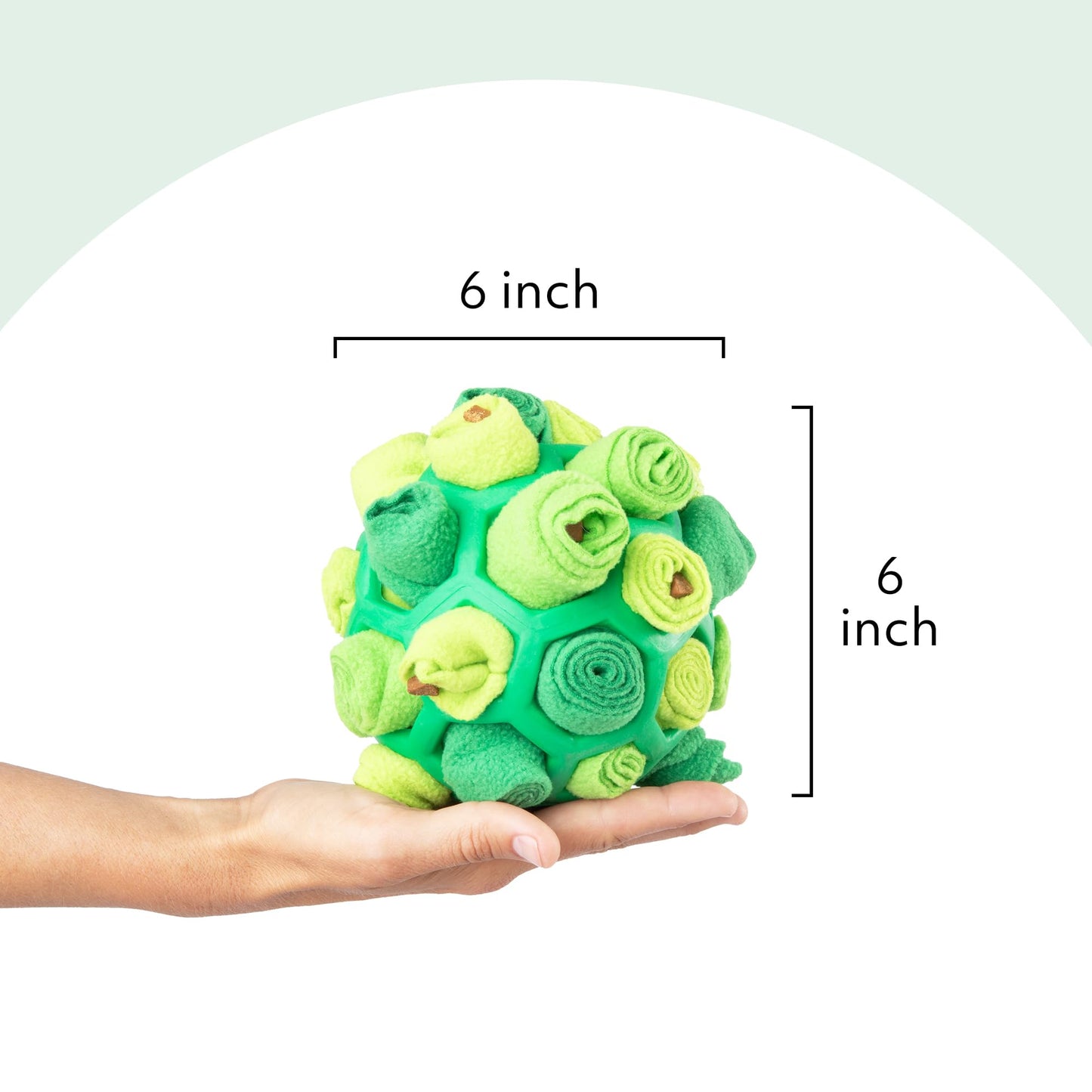 Reggie Forager Ball for Dogs | Mealtime Enrichment Toy | Reduces Boredom, Hyperactivity, Stress | Vet-Approved & Ideal for All Ages, Breeds, and Sizes
