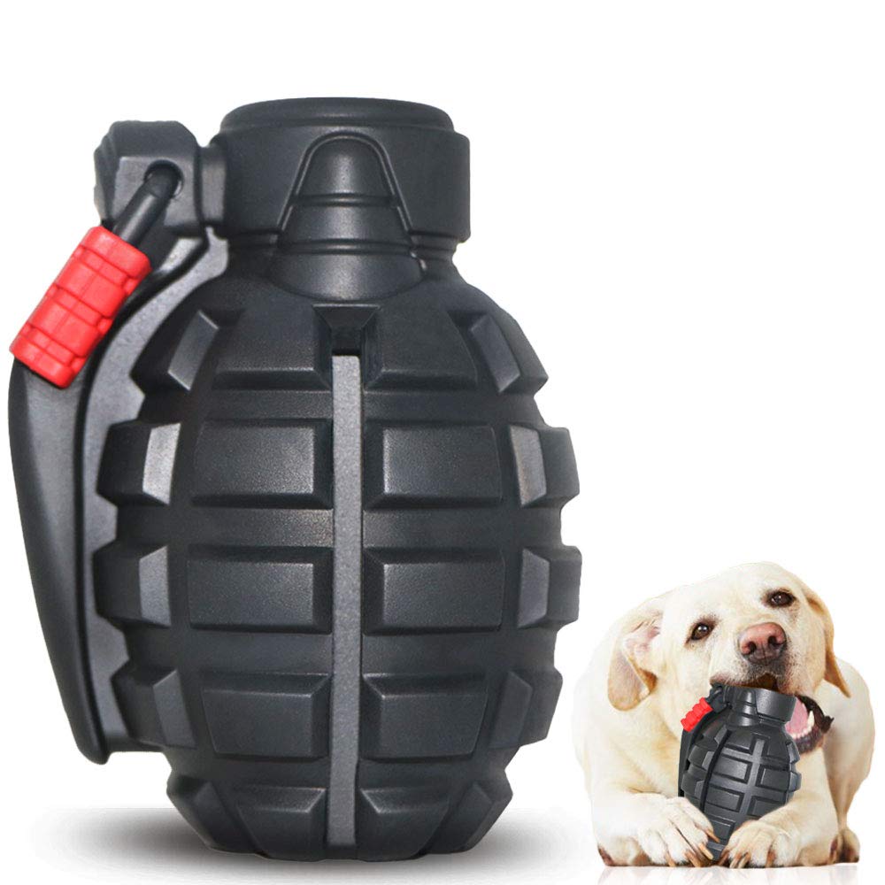 Hswaye Dog Chew Toys for Aggressive Chewers,Food Grade Non-Toxic Dental Pet Toy,Tough Durable Indestructible Dog Toys for Small Medium Large Dogs.Black