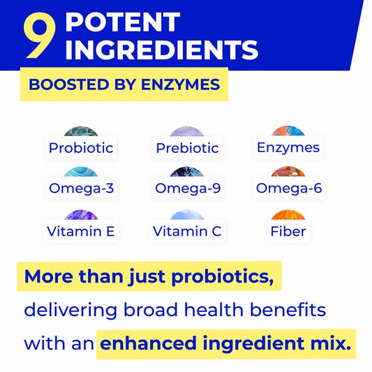 Probiotics for Dogs + Digestive Enzymes - Omega and Pumpkin - Gut Health and Immune Support -Relieves Diarrhea,Gas,Constipation- Made in USA - 120 Chews Pack of 1 Smoked Duck
