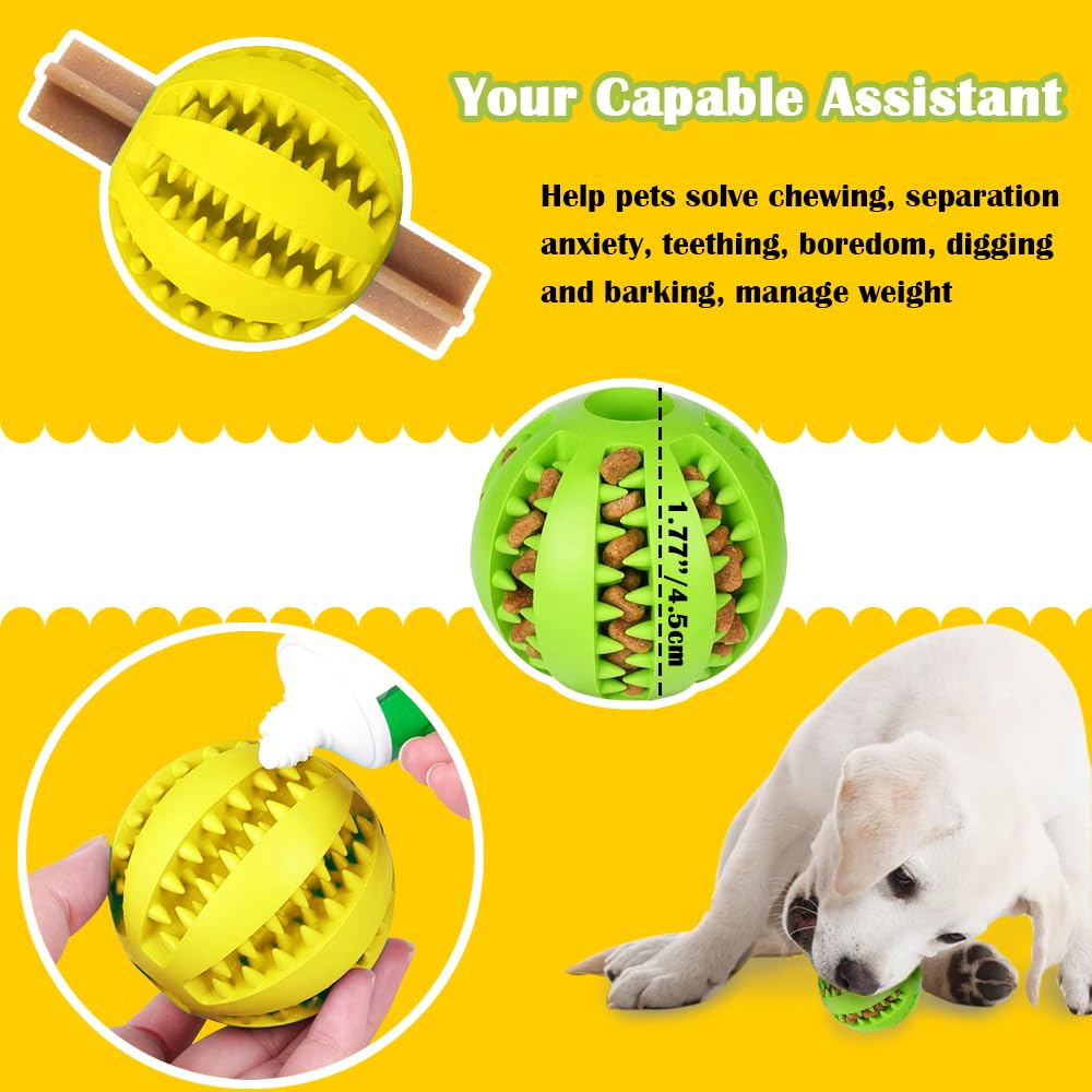 MynePets Dog Puzzles, Interactive Snuffle Toys for Dogs, Slow Eating and Keep Busy, Encourage Natural Foraging Skills, Relieve Boredom, 3 Pack Dog Chew Toys for Aggressive Chewers