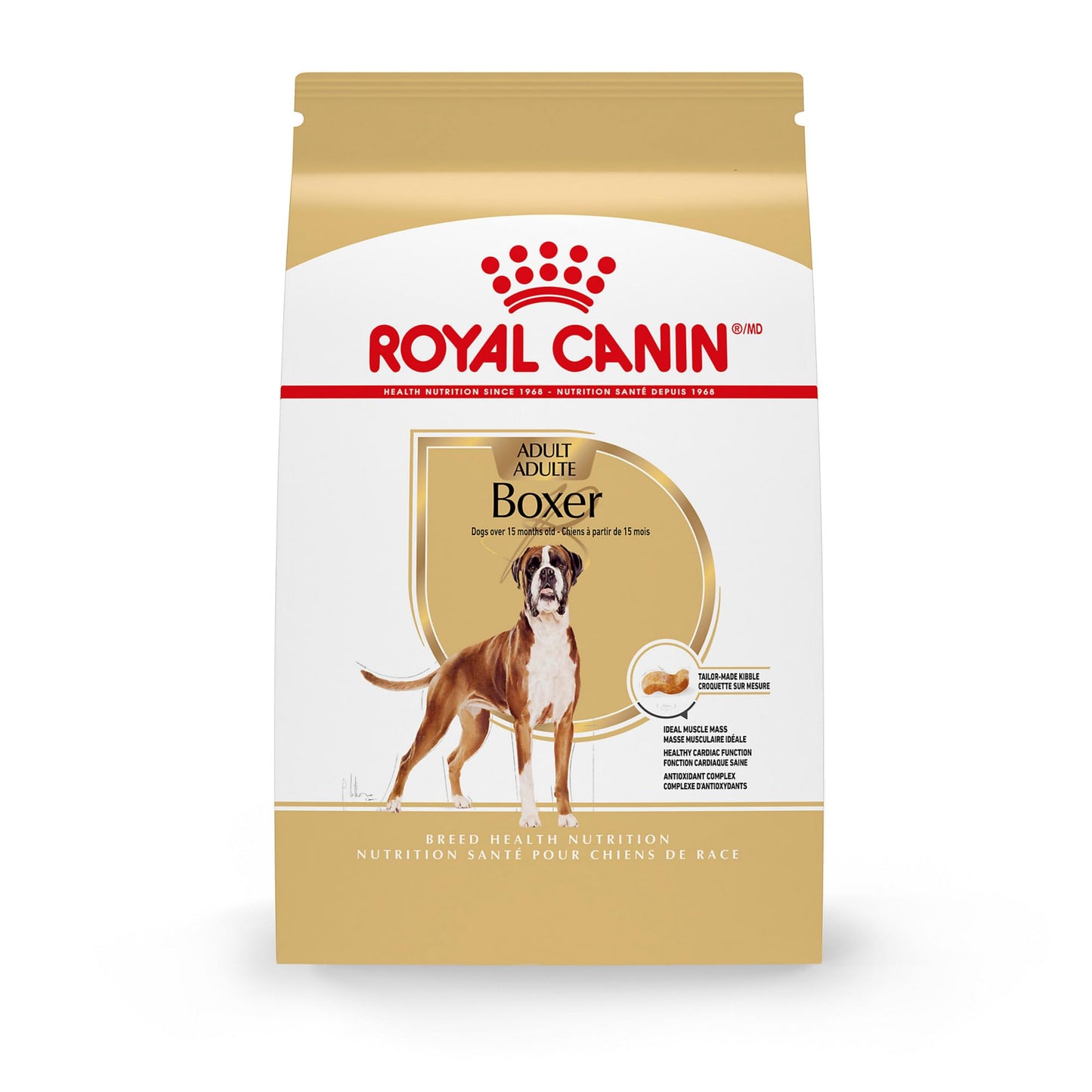 Royal Canin Boxer Adult Dry Dog Food, 30 lb bag