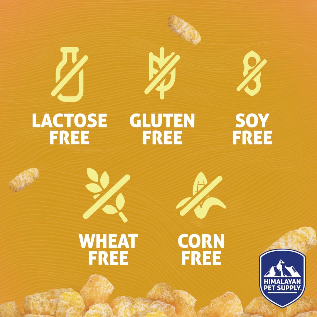 Barkeetos Dog Treats, Crunchy and Cheesy Pet Snacks Made with Real Himalayan Cheese, Gluten Free, Grain Free, Lactose Free, Natural Dog Food for All Breeds and Sizes