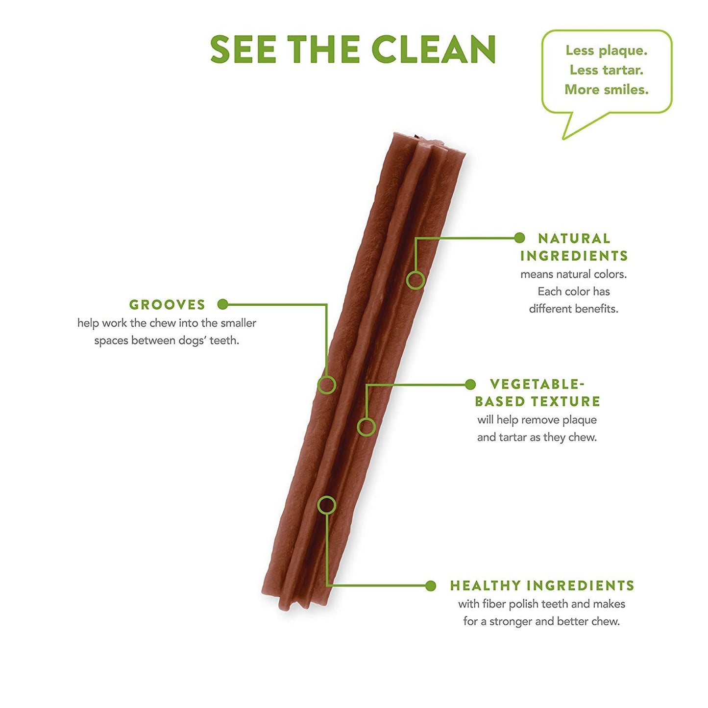 Whimzees Stix, Large, 25 Pack, Gluten Free Dog Dental Chews