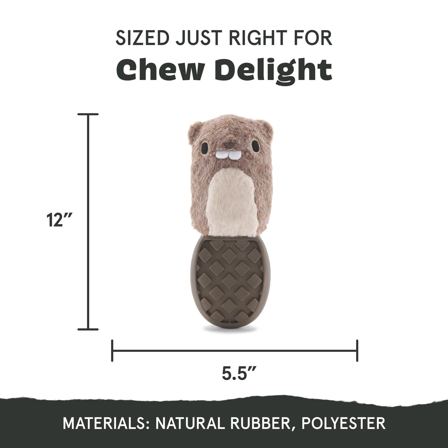 Barkbox Buck Wild Super Chewer Dog Toy for Medium to Large Dogs, Perfect for Dogs Who Love Gnawing, Shredding and Tough Playtime Fun