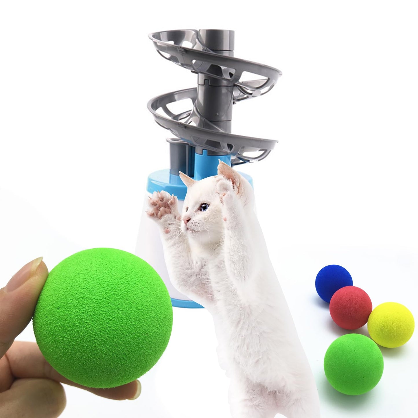 Qonline Squeaky Turtle Dog Toy, Treat Dispensing Rubber Ball, Bite Resistant Plush Chew Toy, Interactive Tug & Fetch Enrichment Toy for Medium & Small Breeds, Safe & Engaging for Puppies (Green)