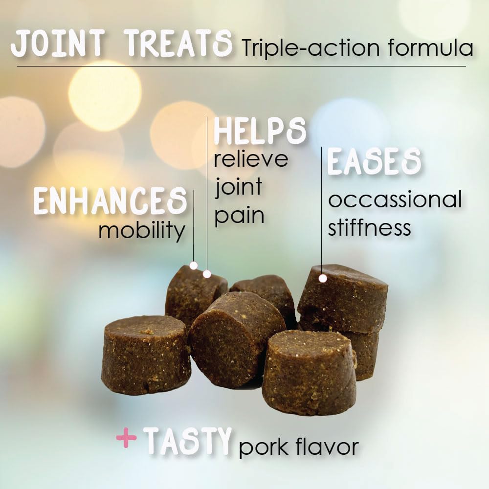 Hemp + Glucosamine + Calming Treats for Dogs Bundle - Joint Pain Relief + Anxiety Relief - Hemp Oil + Chondroitin, w/MSM + Omega 3 - Hip & Joint Supplement + Stress Relief - 240 Chews - Made in USA