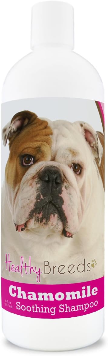 Healthy Breeds Bulldog Chamomile Soothing Dog Shampoo 8 oz