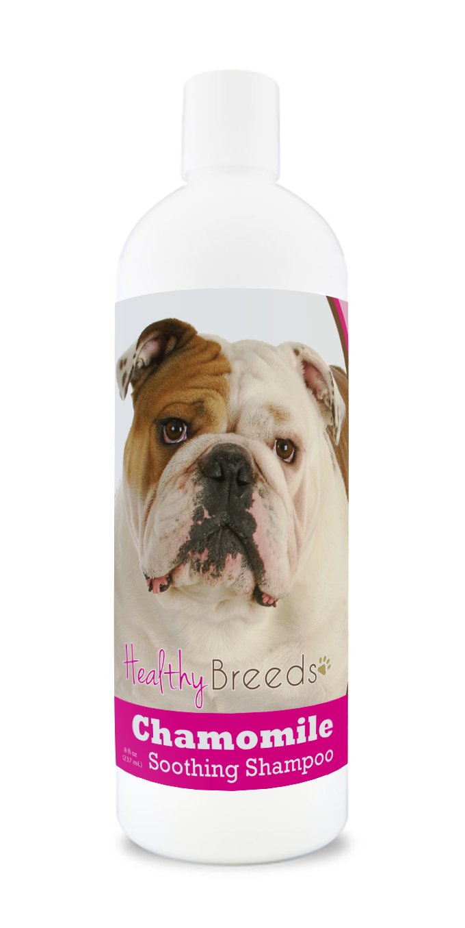Healthy Breeds Bulldog Chamomile Soothing Dog Shampoo 8 oz