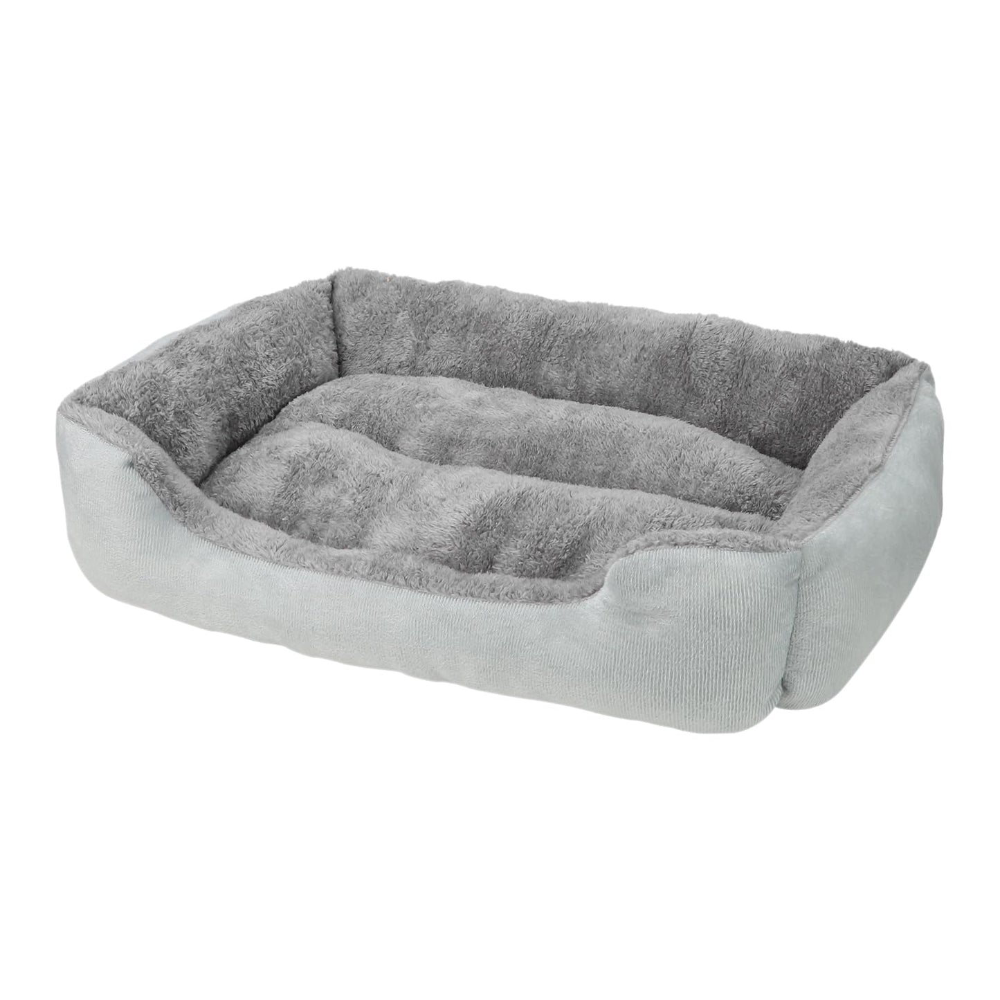 HUYBACK Calming Dog Bed for Medium Dogs 24in Orthopedic Dog Sofa Bed urable Washable Pet Bed Anti-Slip Bottom Fits up to 38 lbs Pets, m dark gray