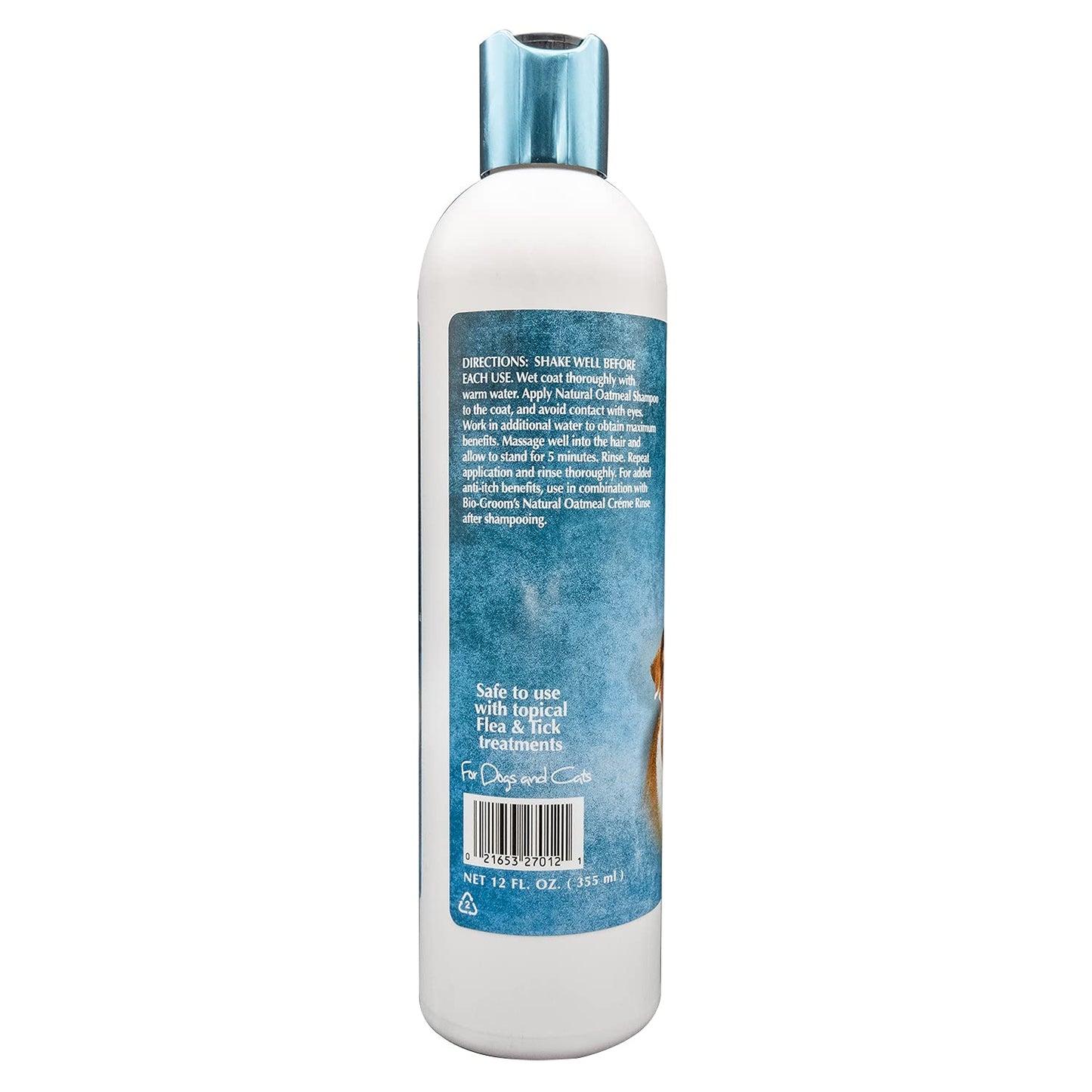 Bio-Groom Oatmeal Dog Shampoo – for Allergies and Itching, Cruelty-Free, Dog Bathing Supplies, Puppy Shampoo for Sensitive Skin, Made in USA, Anti-Itch Dog Products – 12 fl oz 1-Pack