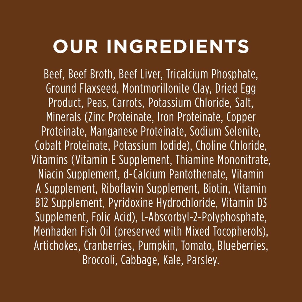 Instinct Original Wet Dog Food, Grain Free Recipe - Real Beef, 13.2 oz. Cans (Pack of 6)