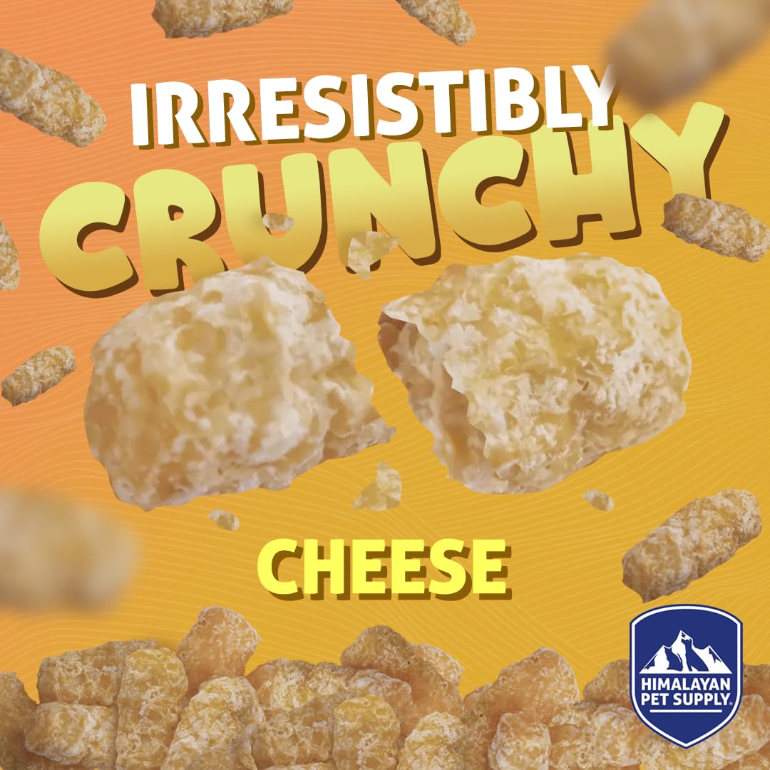 Barkeetos Dog Treats, Crunchy and Cheesy Pet Snacks Made with Real Himalayan Cheese, Gluten Free, Grain Free, Lactose Free, Natural Dog Food for All Breeds and Sizes