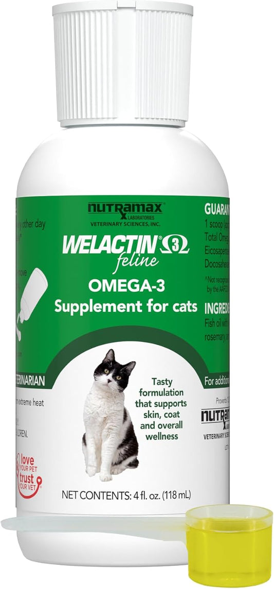 Welactin Omega-3 Skin and Coat Support, Liquid, 4 oz, Green