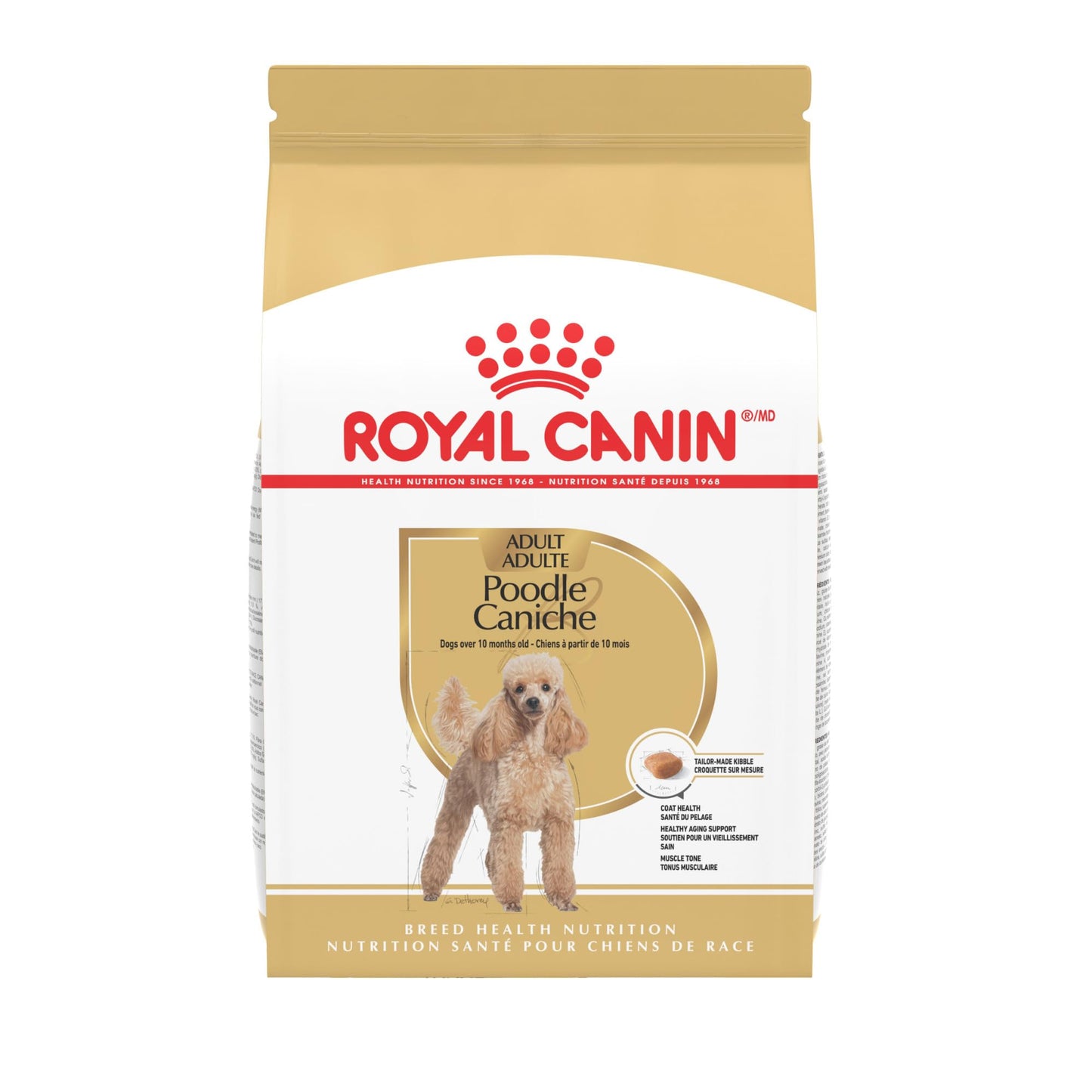 Royal Canin Poodle Adult Breed Specific Dry Dog Food, 2.5 lb bag