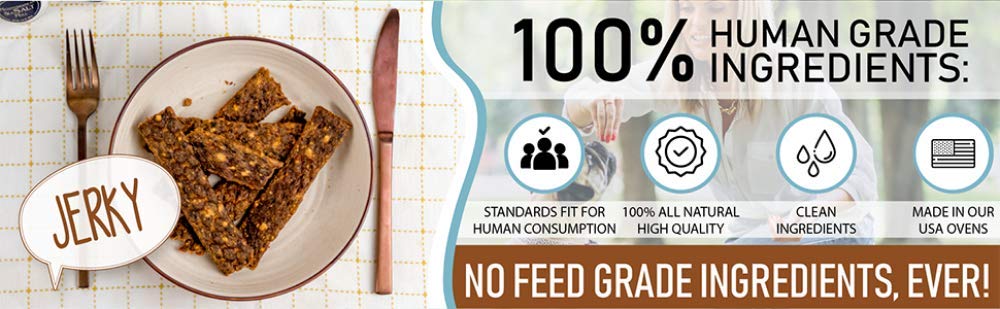 Pet Jerky Factory Premium Beef and Banana 12 oz. Dog Jerky Treats | 100% Human Grade | USA Made | High Protein | Grain Free | Limited Ingredients | No Filler | BHA-BHT Free | Soft-Tender