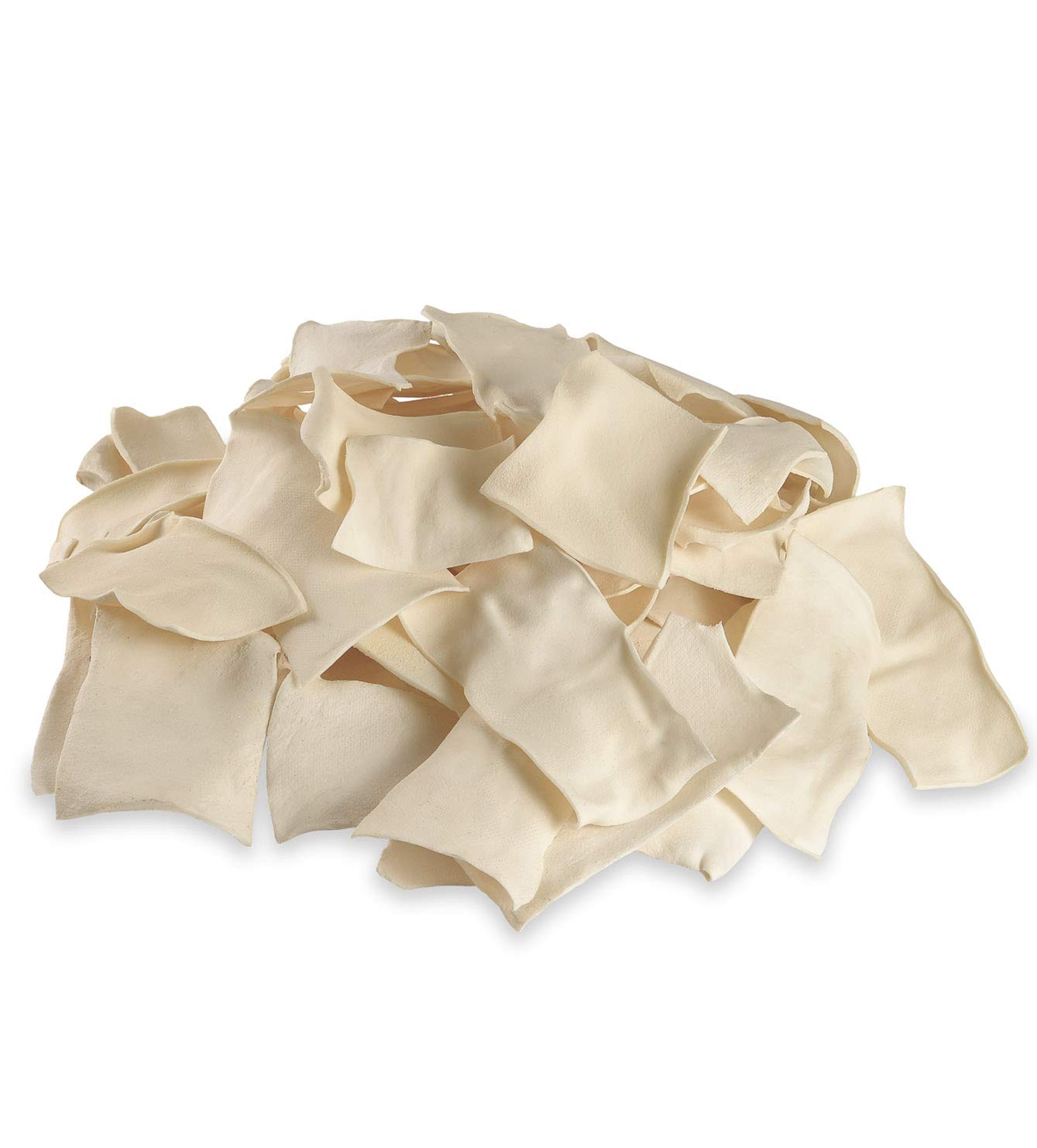 Cowdog Chews Natural Rawhide Chips – Premium Long-Lasting Dog Treats with Thick Cut Beef Hides (5 Lb)