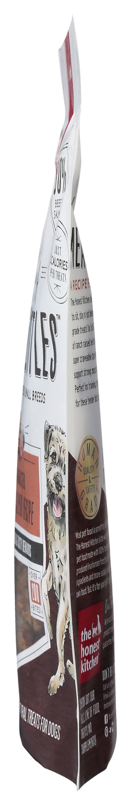 The Honest Kitchen Surf & Turf Meaty Littles: Beef & Salmon Recipe, 4 oz Bag