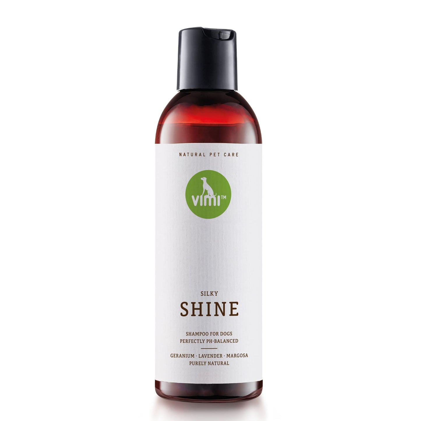 animaux vimi – Silky Shine Dog Shampoo for Sensitive Skin - Relief for Dry, Itchy Skin - Provides Extra Shine - Purely Natural Ingredients - Lavender - Perfectly PH-Balanced - Pet Care - 8.45 fl oz