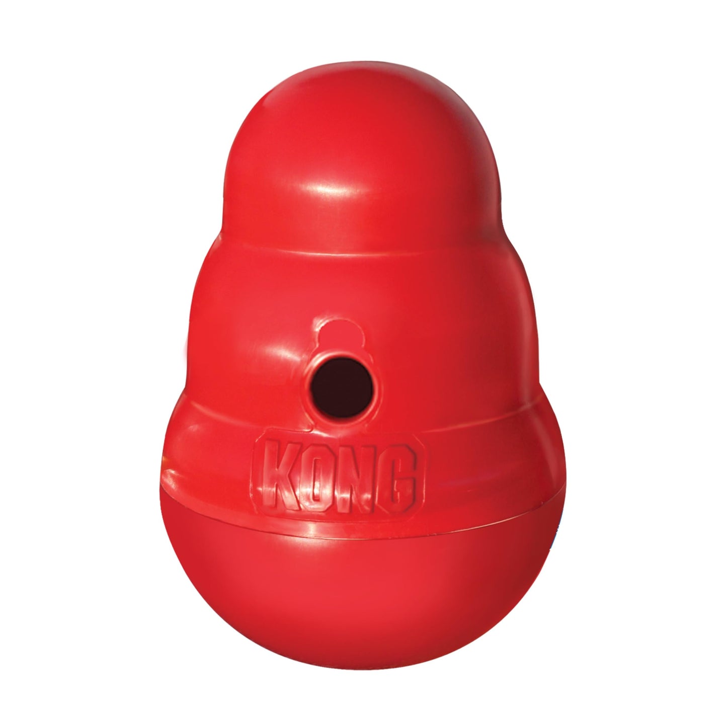 KONG Wobbler - Interactive Dog Toy for Treat Dispensing - Dog Slow Feeder for Healthy Eating - for Medium/Large Dogs