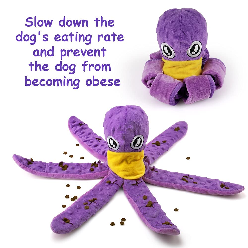 Dog Snuffle Toy Dog Enrichment Toys, Dogs Puzzle Games Interactive Puppy Toys Chew Toys Slow Feeder Game for Boredom Treat Dispensing Toys Snuffle Dog Mat for Large Breed Medium and Small Dogs