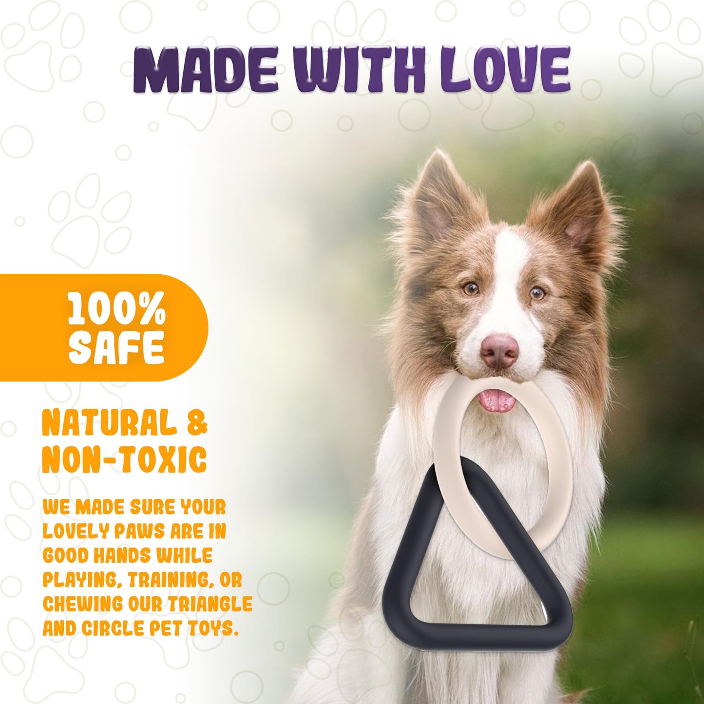 LEE BONBON Tug of War Dog Toy – Interactive Toy for Aggressive Chewers, Puppy Teething, Dog Toys to Keep Them Busy