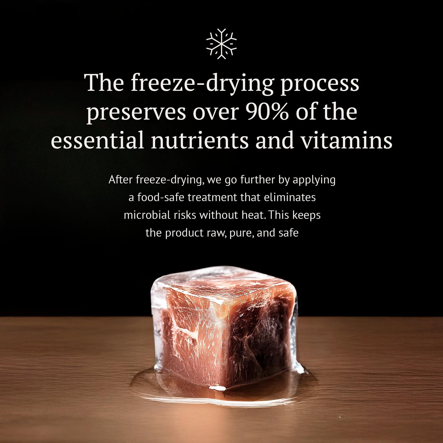 ROYAL RATIONS Freeze Dried Raw Dog Food, 100% Donkey Meat, Allergy Relief, Monoprotein, Training Treats or Toppings, Single Ingredient, All Natural, for Puppies, Adults and Seniors, 3.17 oz Bag