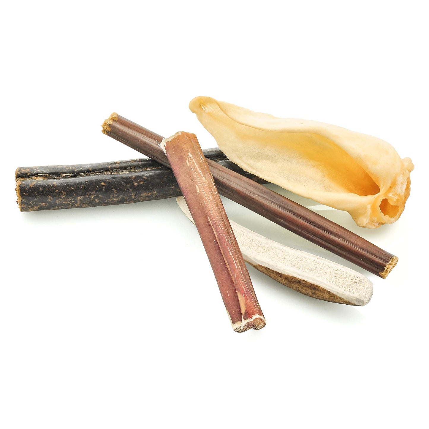 Barkworthies Puppy Variety Pack - 5 Count (Pack of 1) - Protein-Rich, All-Natural, Easily Digestible, Rawhide Alternative, Promotes Dental Health