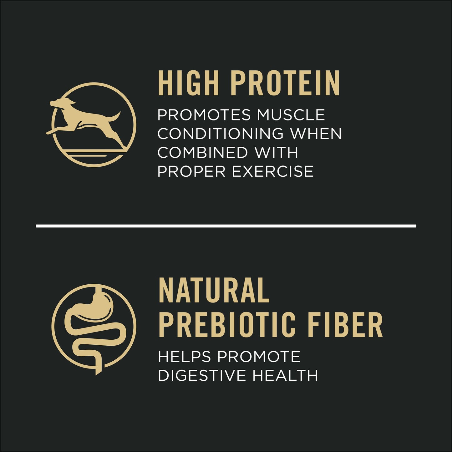 Purina Pro Plan Large Breed Dry High Protein Dog Food With Probiotics for Dogs, Beef and Rice Formula - 47 lb. Bag