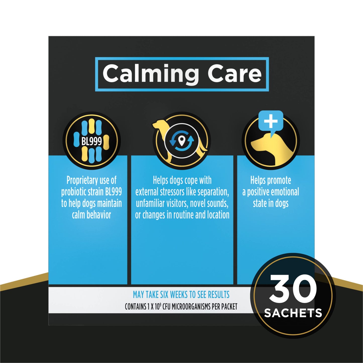 Purina Pro Plan Veterinary Supplements Calming Care - Calming Dog Supplements - 30 ct. Boxes