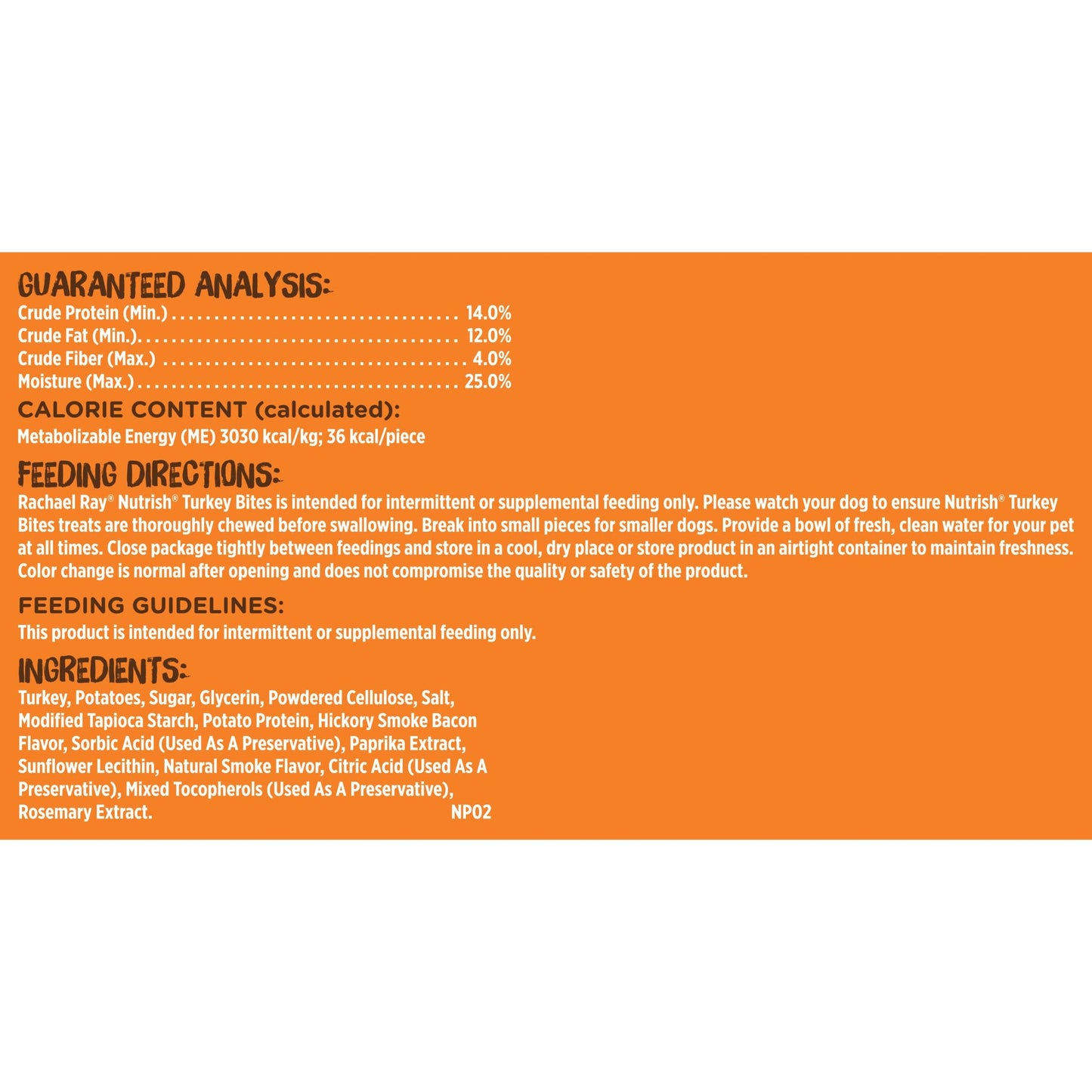 Nutrish Rachael Ray Turkey Bites Turkey Recipe with Hickory Smoke Bacon Flavor Dog Treats, 5 oz. Pouch, 5 Count