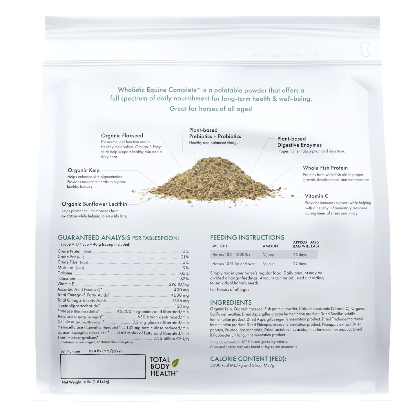 Organic Pumpkin Powder for Dogs - 16 oz of Powder for Dog Digestion with 5cc Scoop - Made with Pumpkin, Apple, and Carrots - Made in The USA