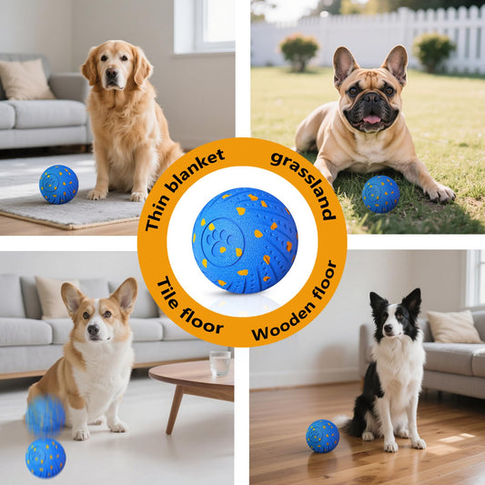 Dog Toys Soccer Ball with Nylon Strap, Puppy Birthday Gifts, Dog Outdoor Toys, Durable Fetch Ball Dogs Toy for Puppy Small Medium Breed (6 inch)