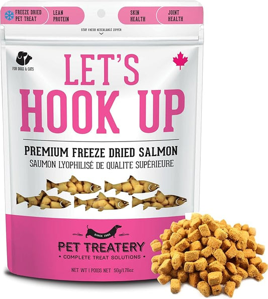 Let's Hook Up (Freeze Dried Salmon dog treat)