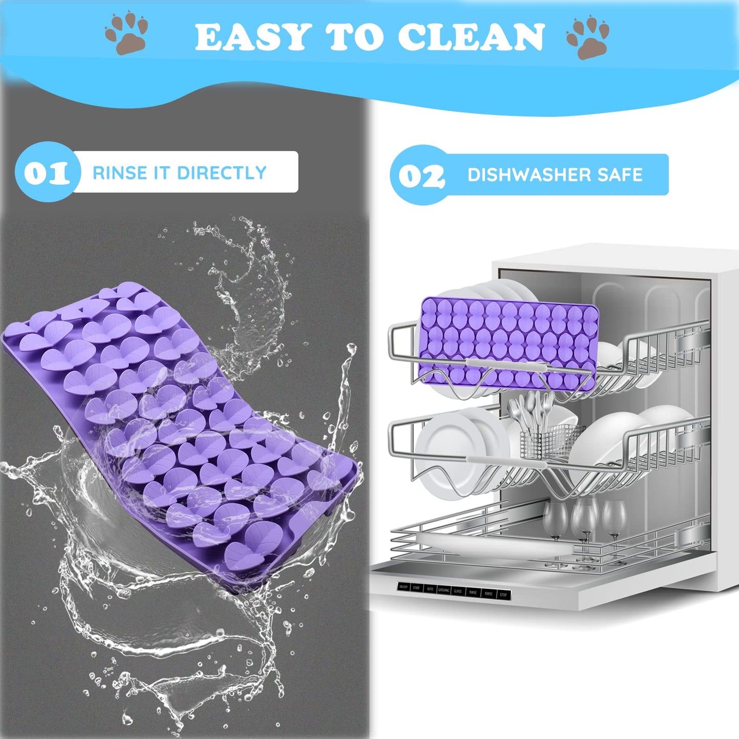 Cdipesp Silicone Snuffle Mat for Dogs Slow Feeder Lick Mat with Suction Cups Dogs Sniff Mat Dogs & Cats Entertainment Toys for Boredom(Green)