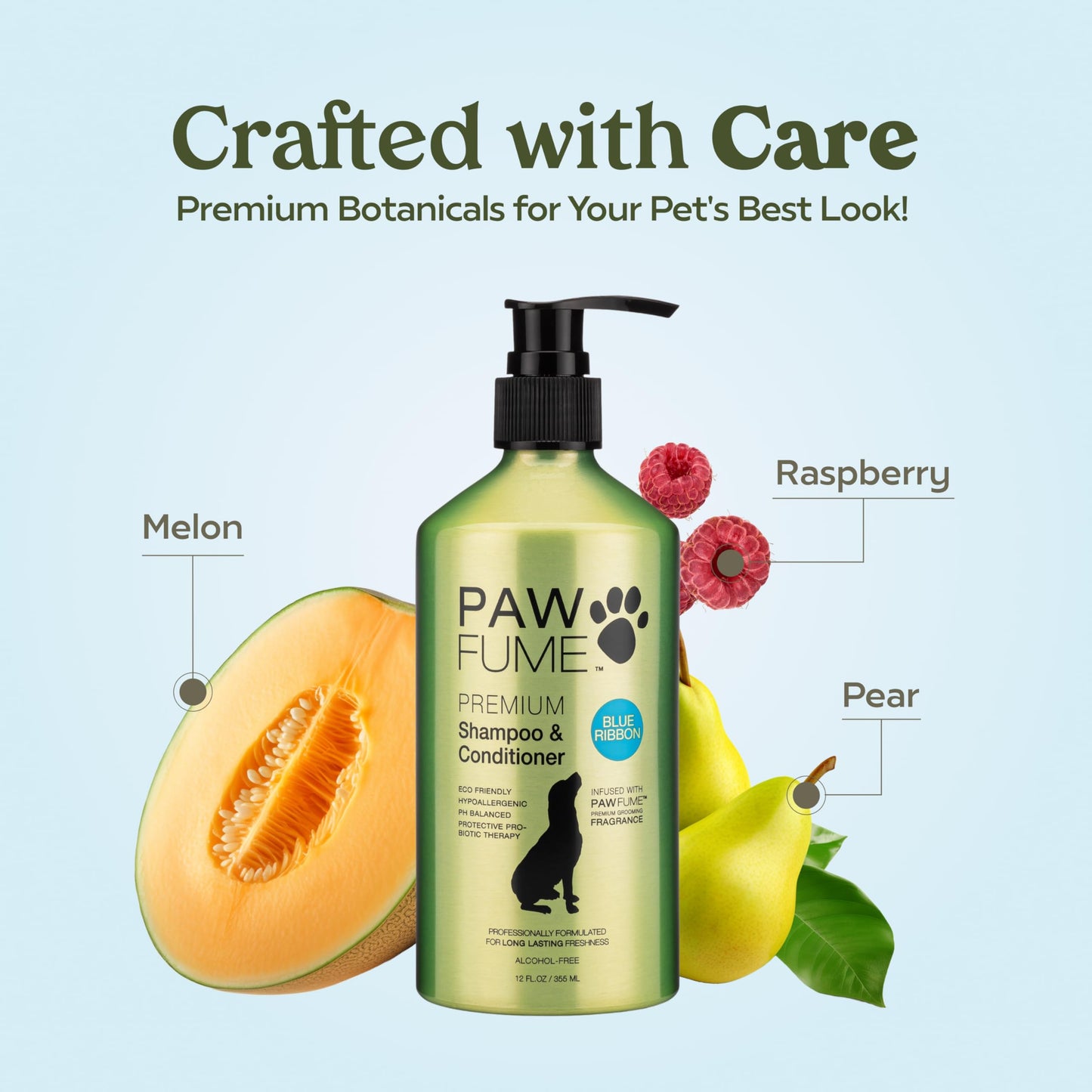 Pawfume Premium Shampoo + Grooming & Finishing Spray bundle
