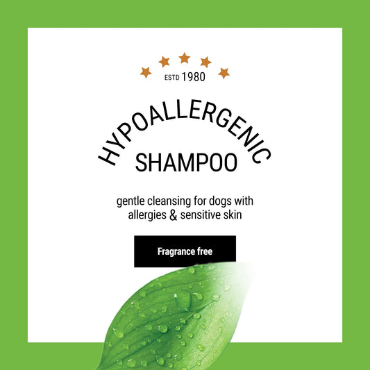 The Coat Handler Hypoallergenic Dog Shampoo, 1 Gallon - All Natural Ingredients, for Pets with Sensitive Skin, Hypoallergenic, 5 to 1 Concentration, Non-Scented
