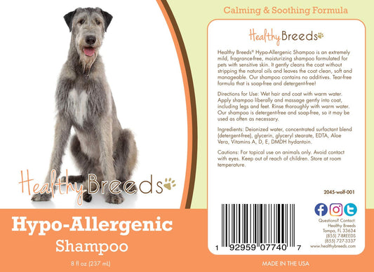 Healthy Breeds Irish Wolfhound Hypo-Allergenic Shampoo 8 oz
