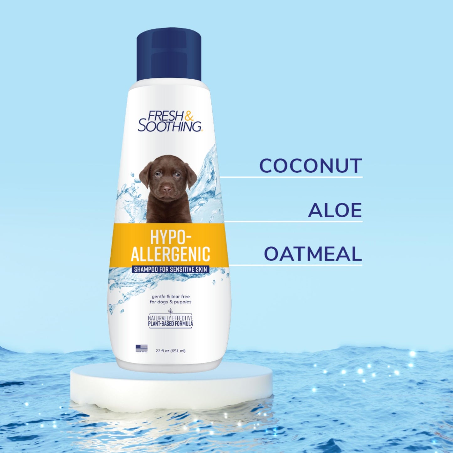Naturel Promise Fresh & Soothing Sensitive Skin Shampoo, 22oz (Pack of 2)
